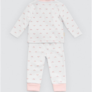 Set per neonato a maniche lunghe con stampa Rainbowland