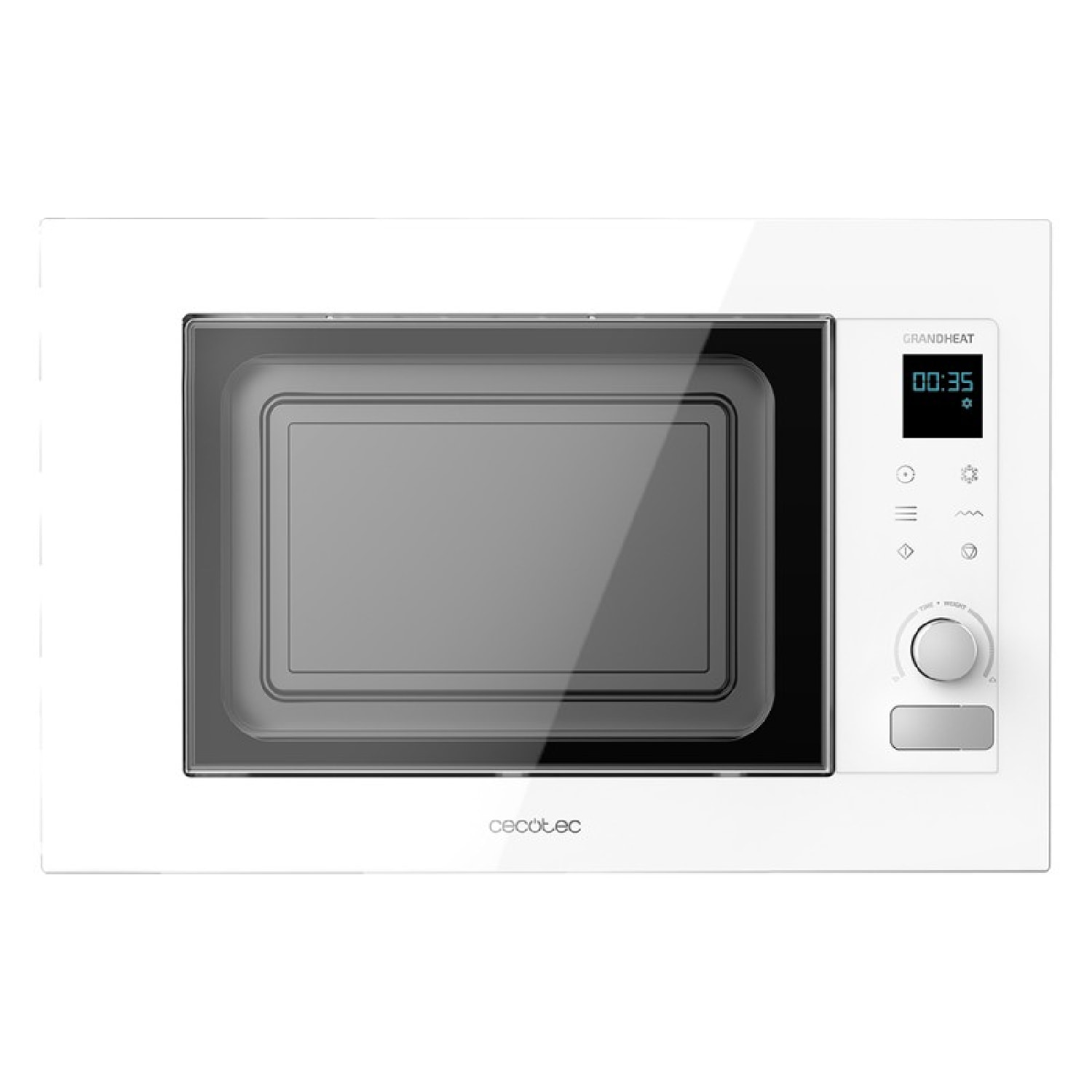 Cecotec Micro-ondes Intégré GrandHeat 2090 Built-In Touch White. 800 W, 20 L, Gr