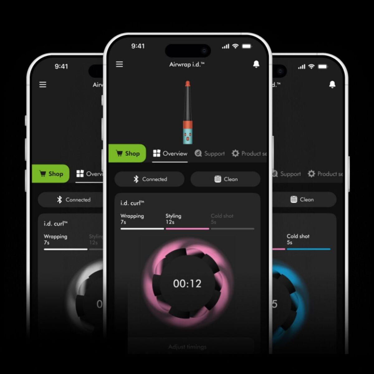 Multi-styler asciugacapelli Dyson Airwrap i.d.™ connesso (Amber Silk) | Nuovo