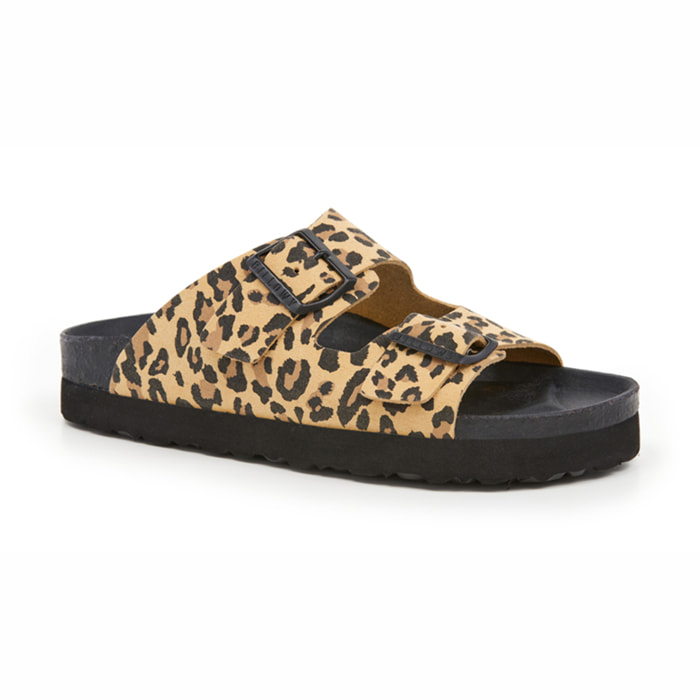 SANDALO CON ZEPPA BILLOWY MARRONE