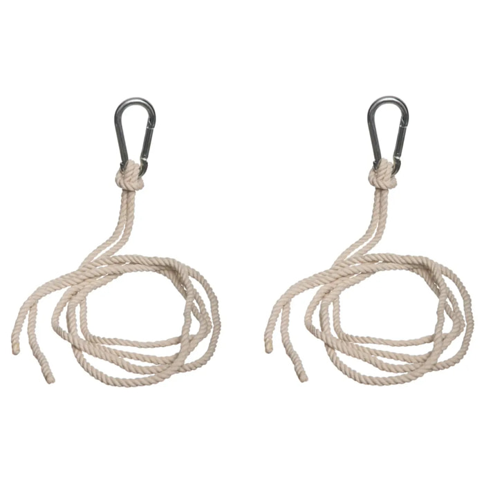 Kit de 2 cordes de fixation pour hamac