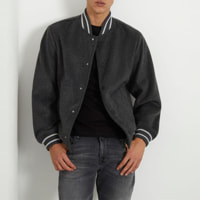 Bomber - logo - coupe classique - anthracite