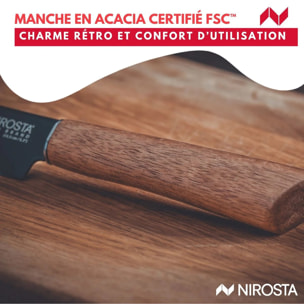 Couteau d’office universel 24 cm Nirosta Flow