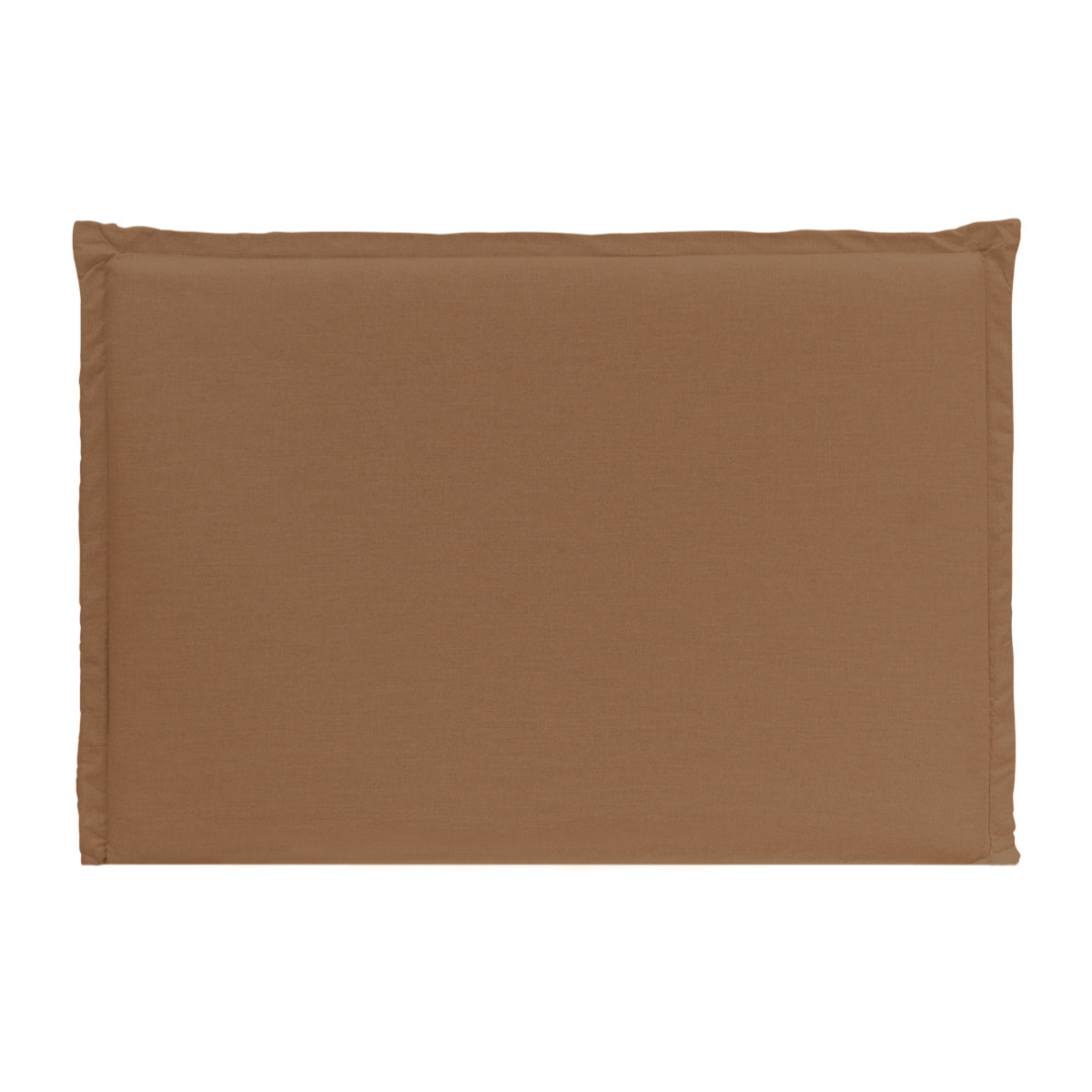 Housse de tête de lit en lin terracotta en différentes tailles