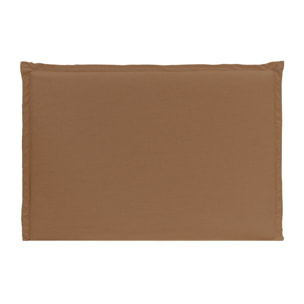 Housse de tête de lit en lin terracotta en différentes tailles