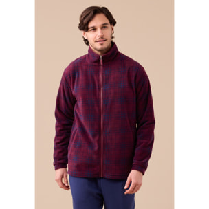 Giacca uomo micropile articolo scozzese. Noidinotte