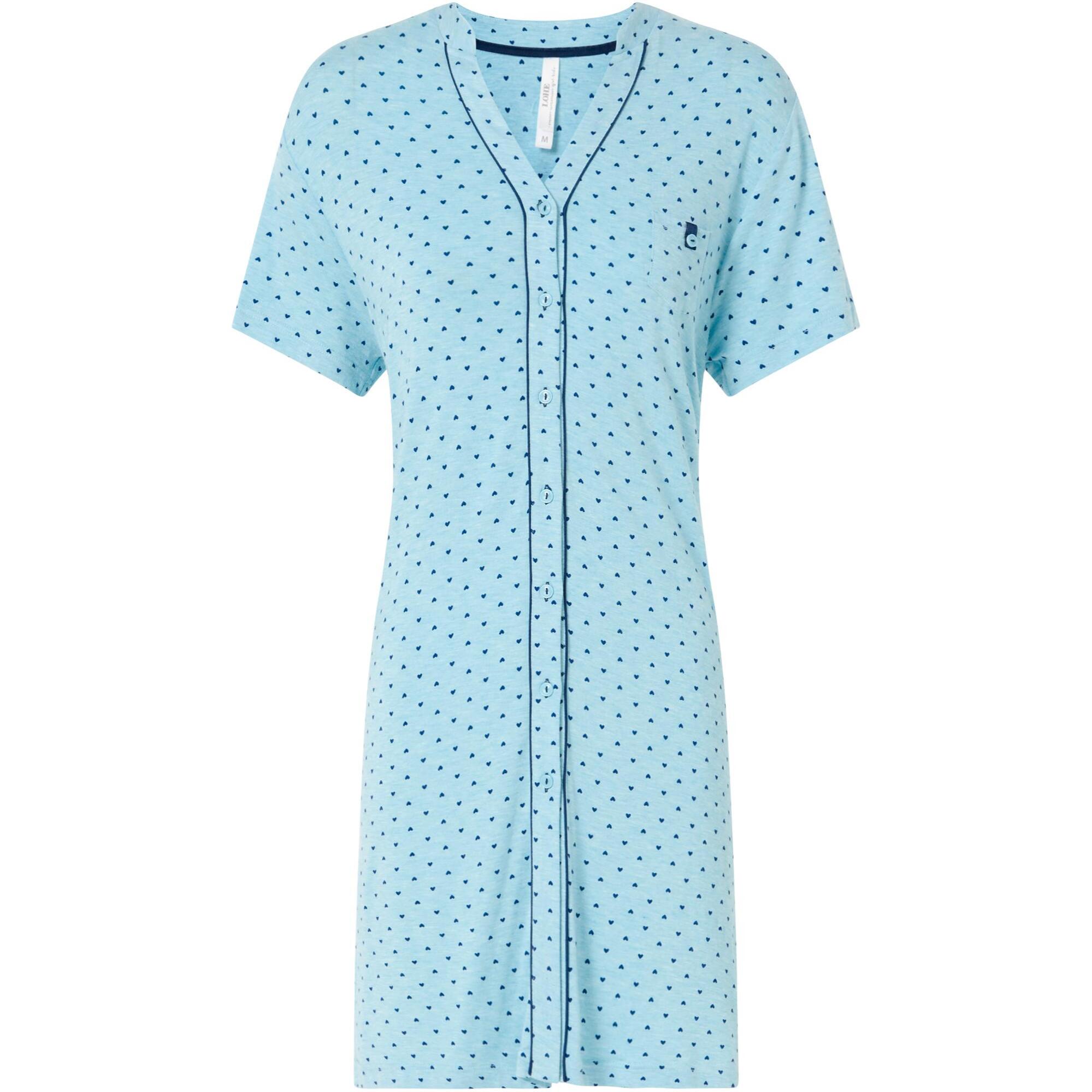 Camisón corto turquesa