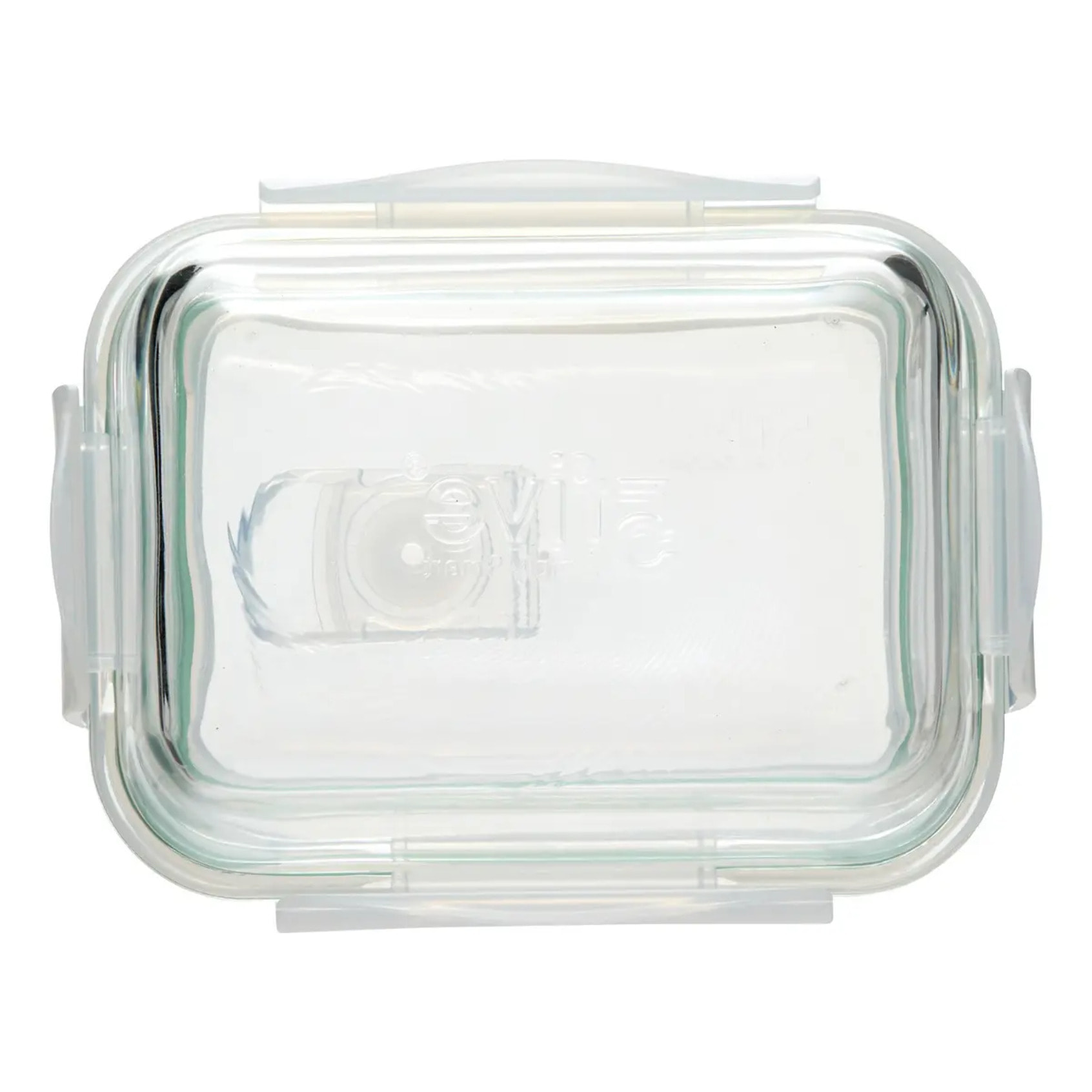 Boite "Clipeat" carré / rectangulaire grand modèle en verre