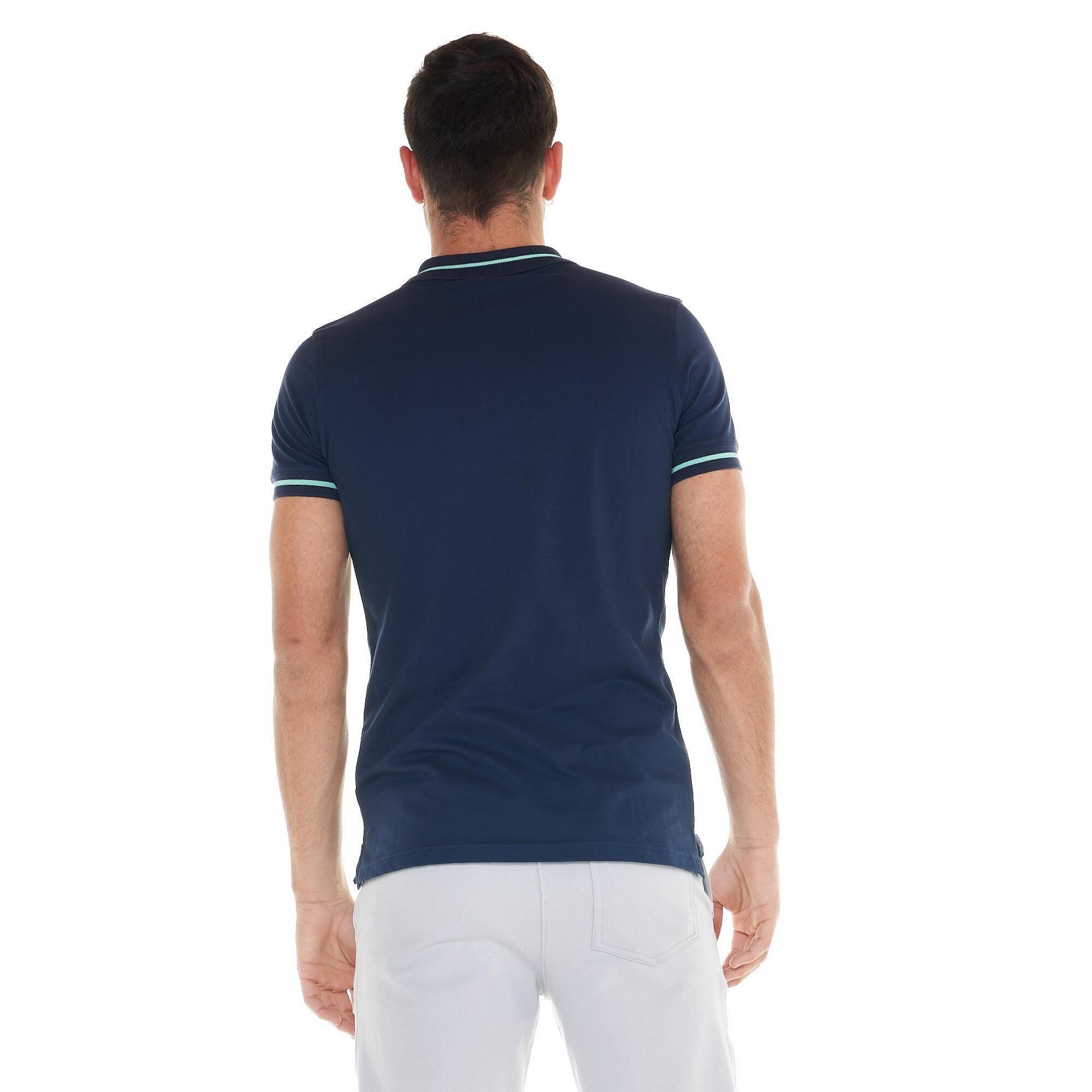 Polo de manga corta para hombre Leone 1947 línea Apparel Bold Color