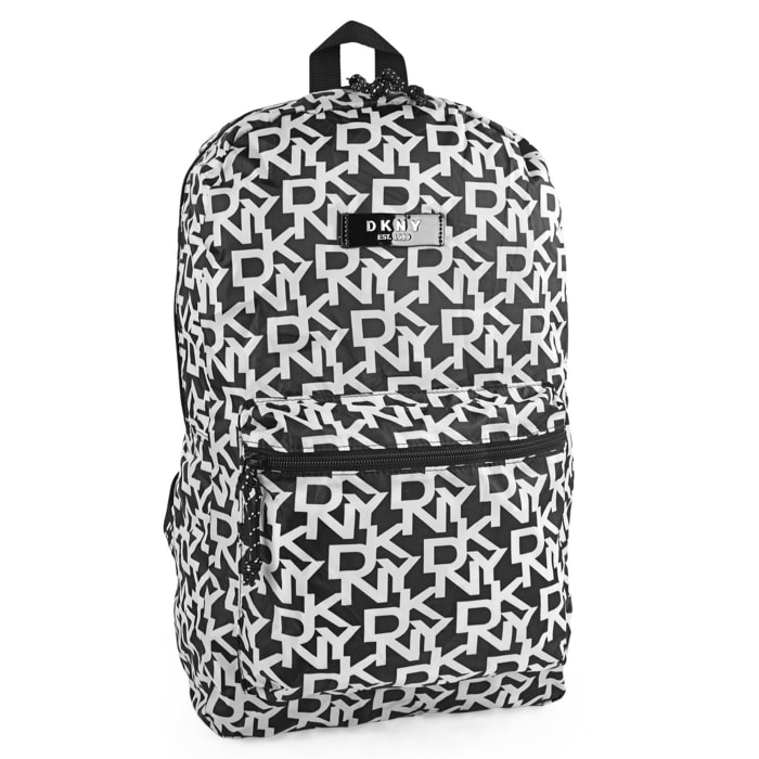 Mochila Casual/Ocio Dkny Dkny-928 Packable Negro-Blanco