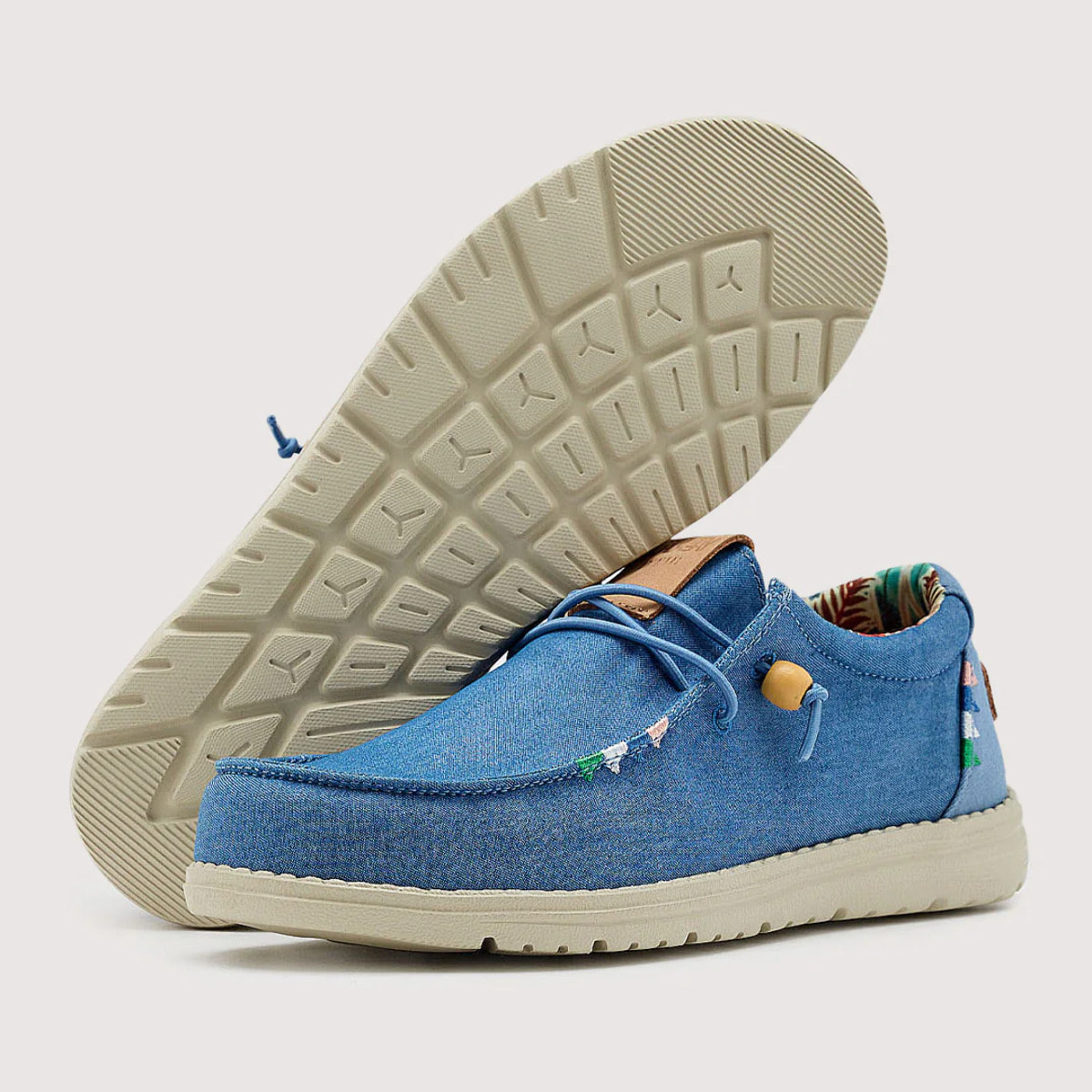 Mocasines Casual Azul - Wonder