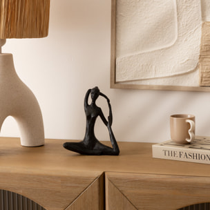 Statuette femme - résine - H22 cm