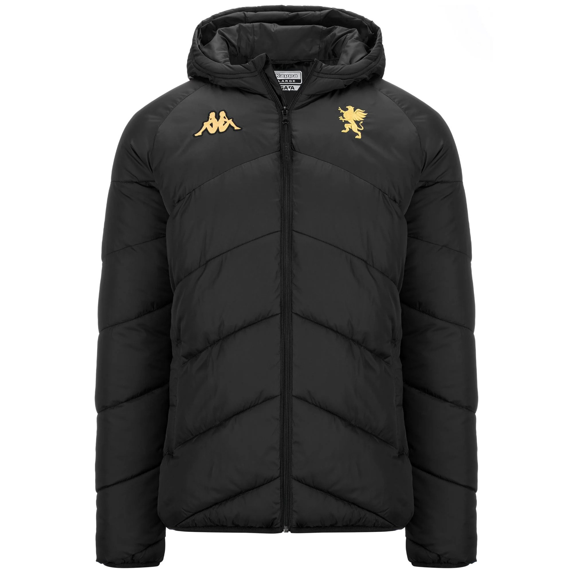 Kappa - Giacche Bambino Nero - Vianetto Genoa