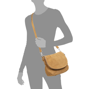 Amanda Borsa a tracolla Donna. Vera Pelle Scamosciata.