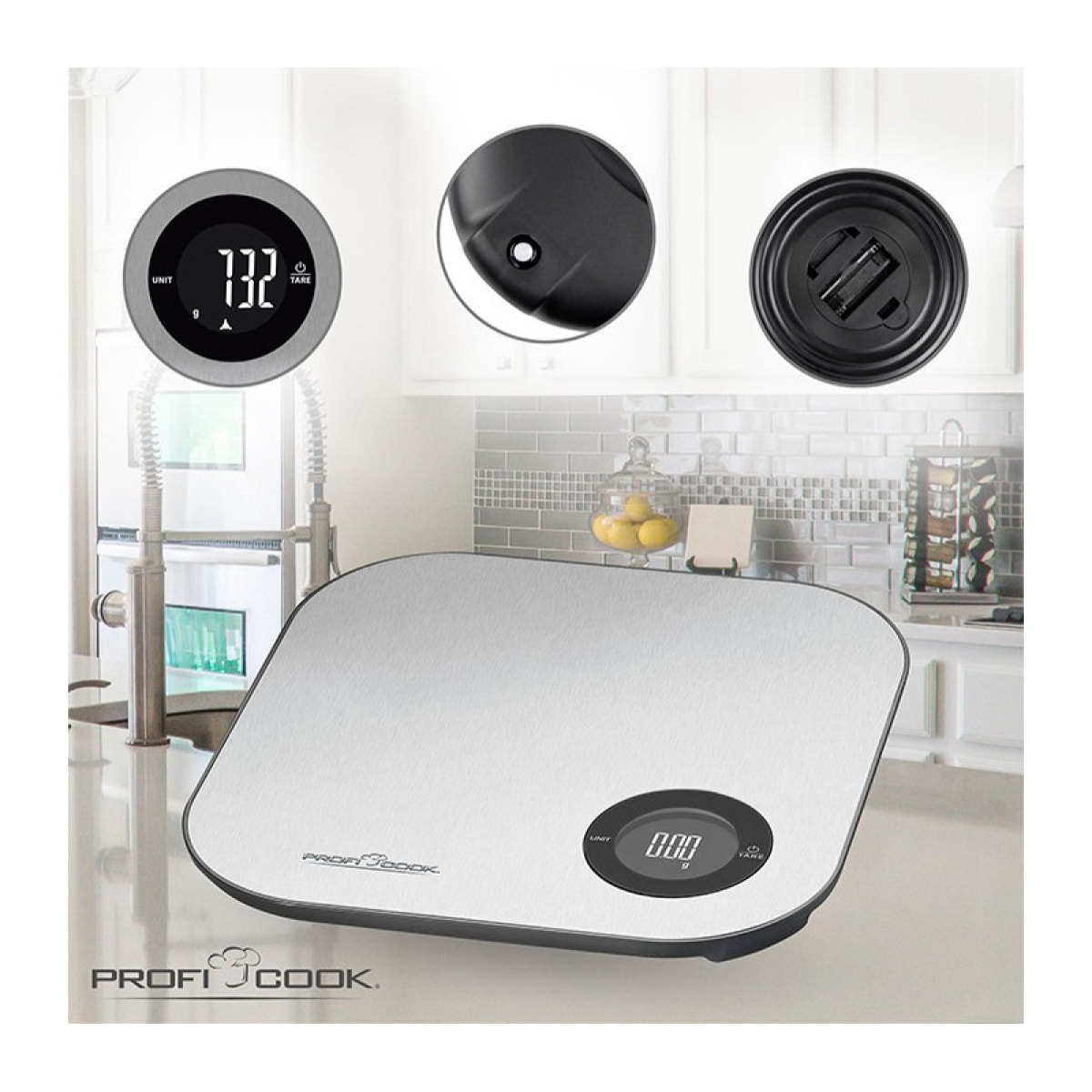 Balance de cuisine Bluetooth Proficook PC-KW 1158