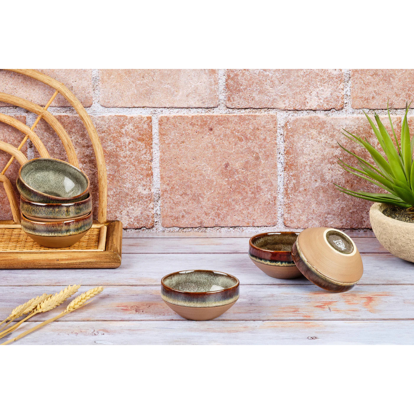 Bol GENESIS Ø8cm - 6 pièces - Basalte