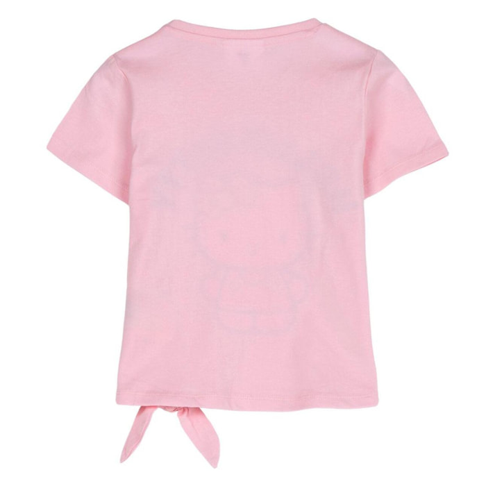 Camiseta Corta Hello Kitty - Color Rosa Claro