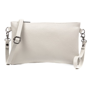 Albenga Bolso bandolera de mujer de piel auténtica acabado dollaro