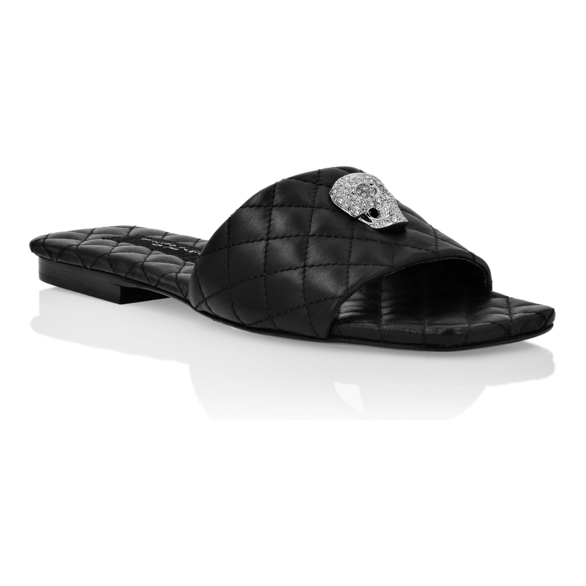 PHILIPP PLEIN Sandalias planas SKULL