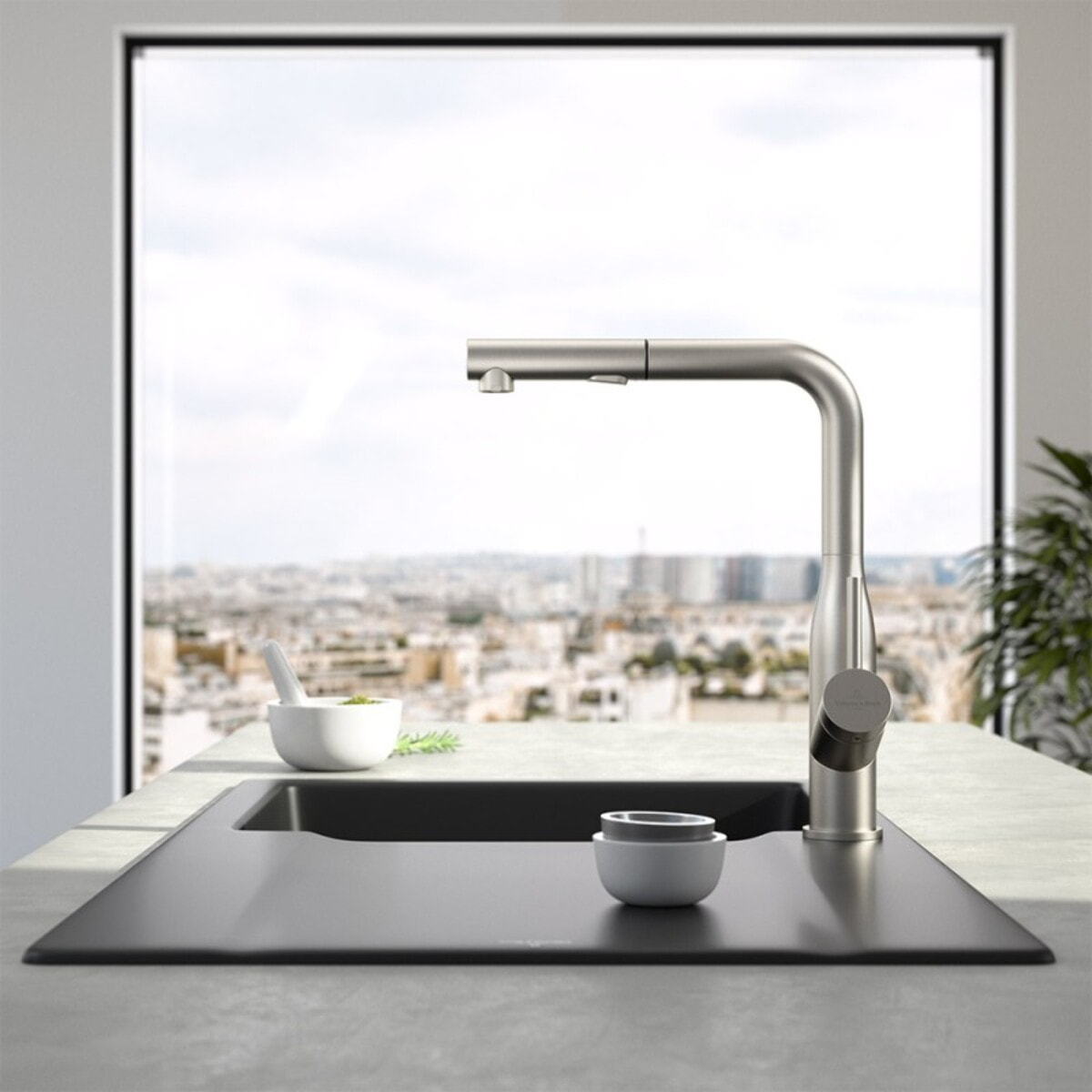 Robinet cuisine VILLEROY ET BOCH Subway Style Shower