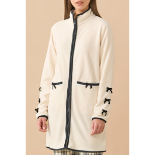Vestaglia invernale donna micropile articolo bow. Noidinotte