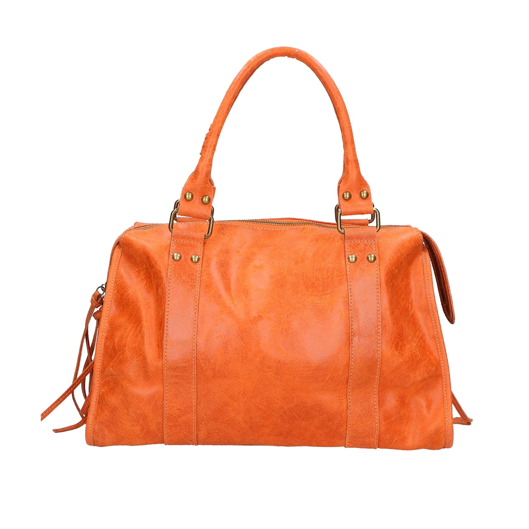 Borsa a spalla da donna - Modello Elara - Vera pelle - 41.0 x 28.0 x 13.0 cm