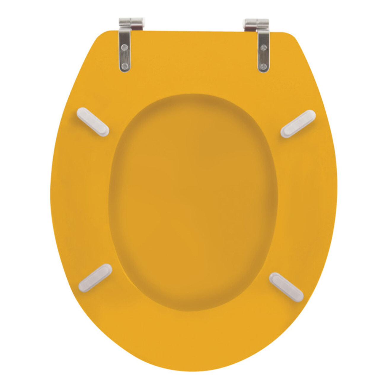 Abattant wc MDF CLEO Safran mat - Charnières en Inox MSV