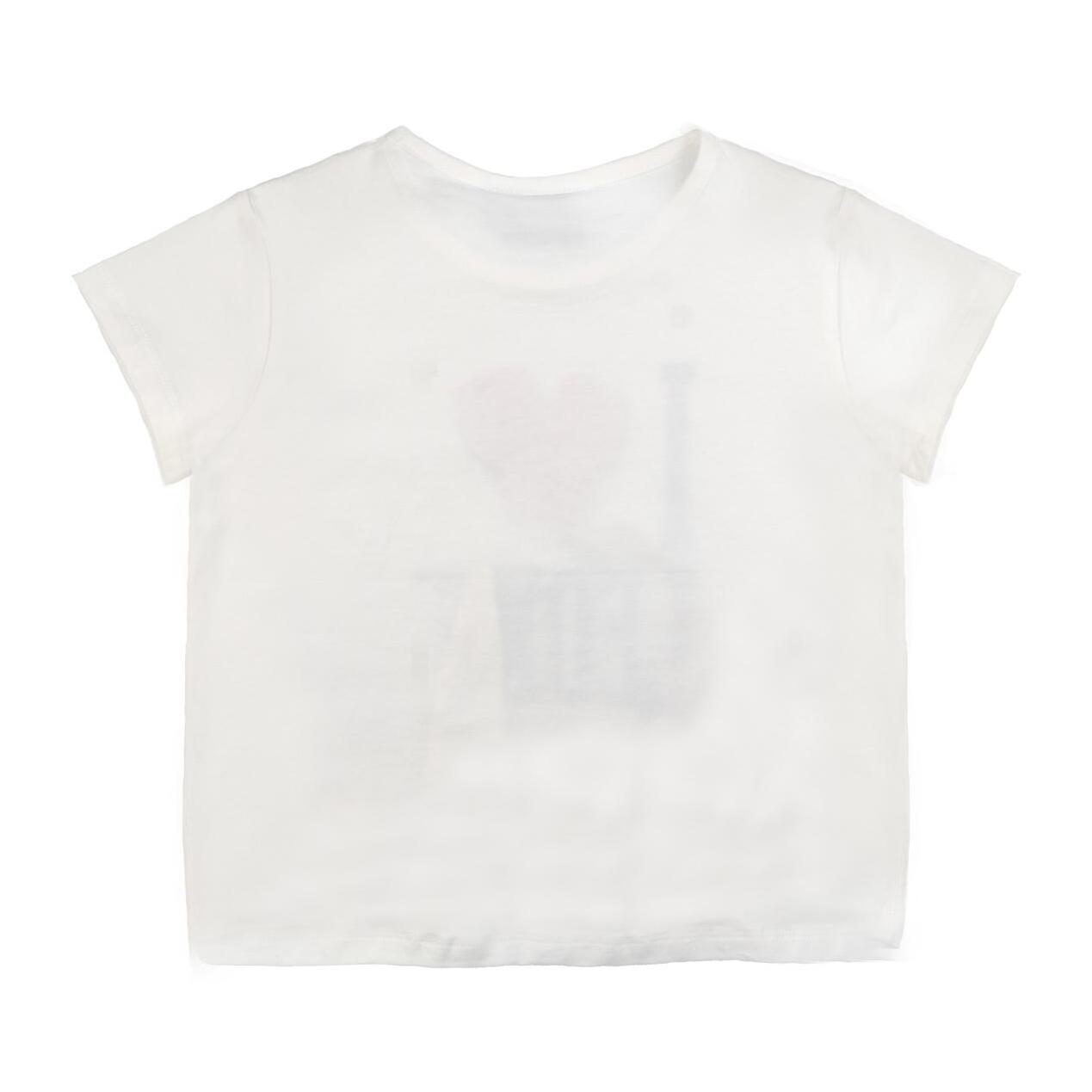 Camiseta ligera de manga corta para niña