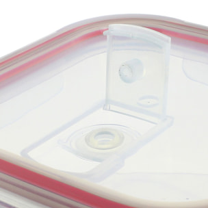 Boîte hermétique carré 310ml en verre CLEMENTINE