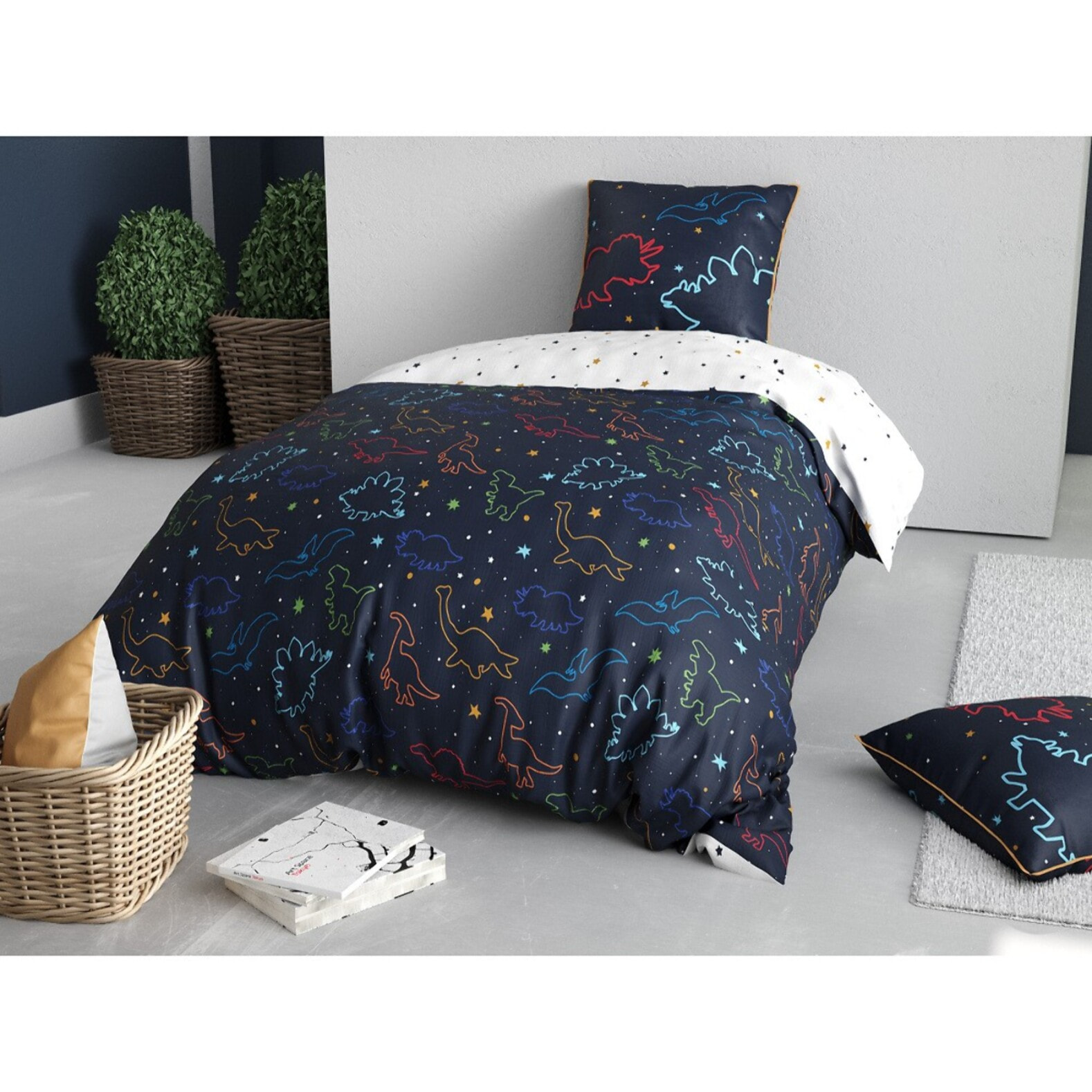 Parure de lit enfant 100% coton - Diplo