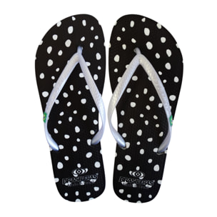 Chanclas de playa ,Printed Topos