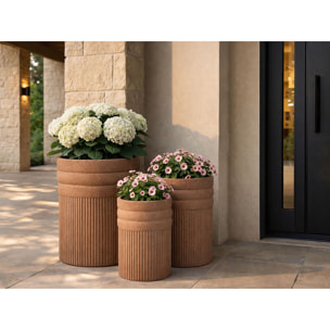 CACHEPOT DA ESTERNO COLOMBIA TRIS CM Ø 41,5X50-36X45-30,5X39,5(APER.CMØ27-32-37)