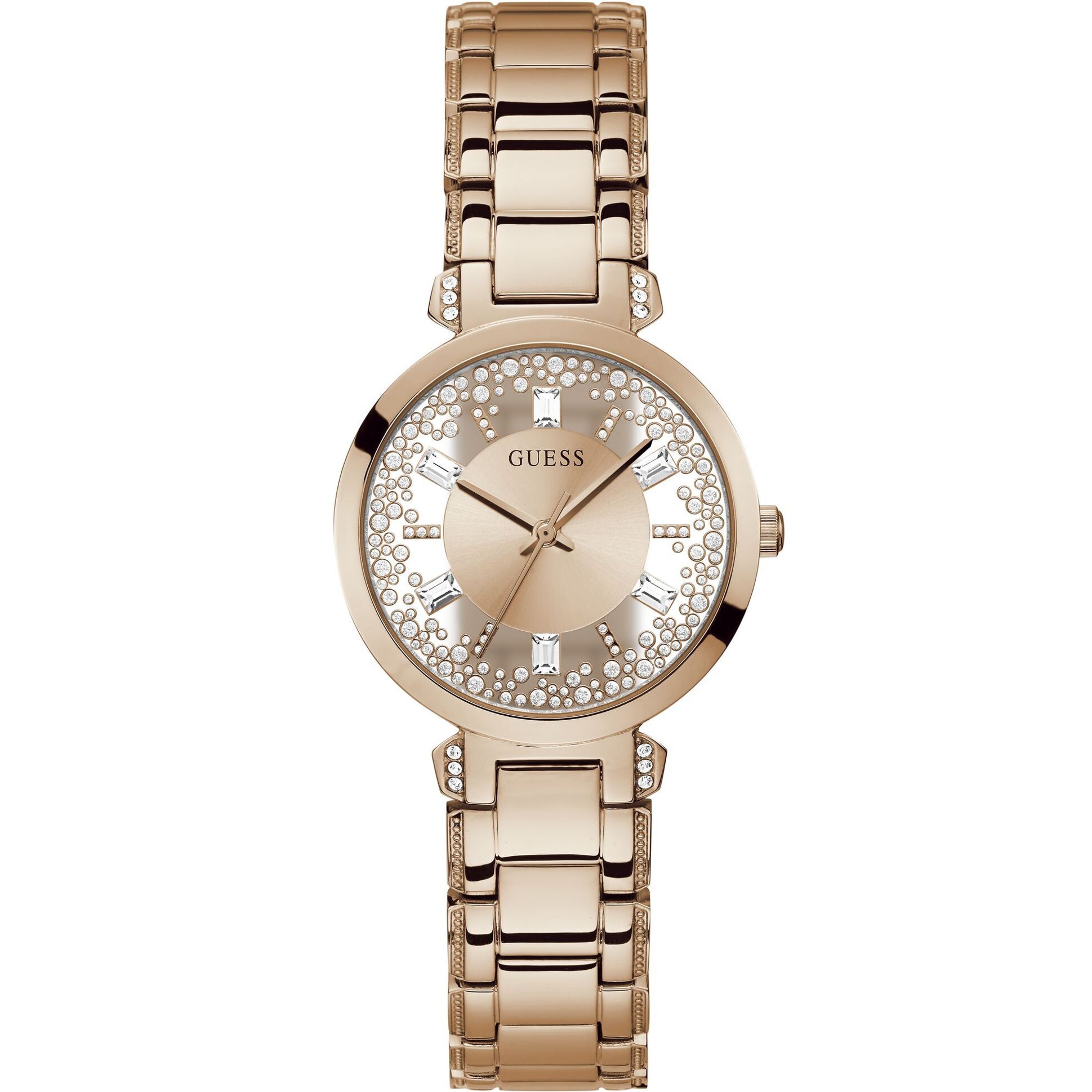 Guess Reloj Analógico De Cuarzo. Gd Crystal Clear