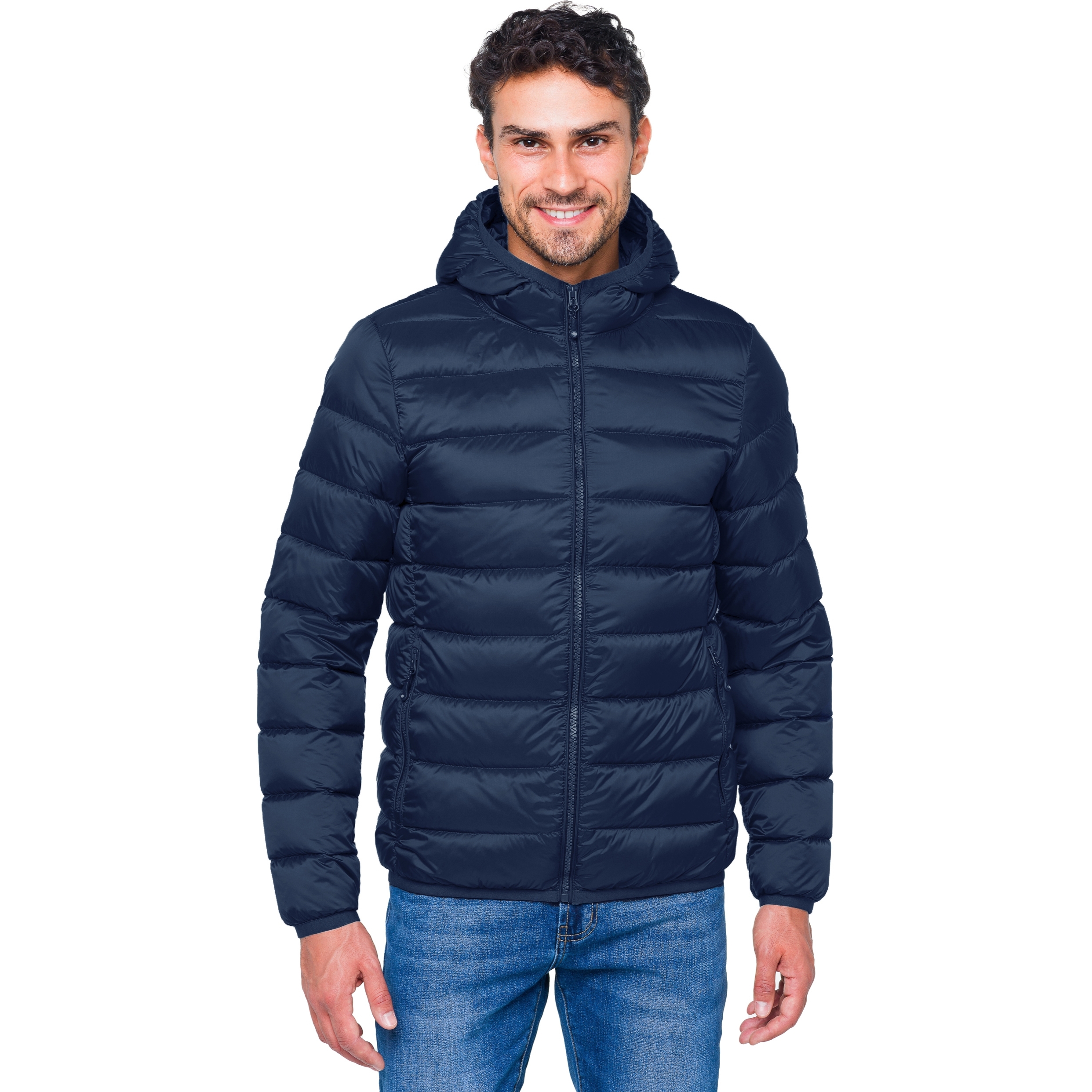 Piumino Hot Buttered Glacier 100% piuma d'oca Blu navy