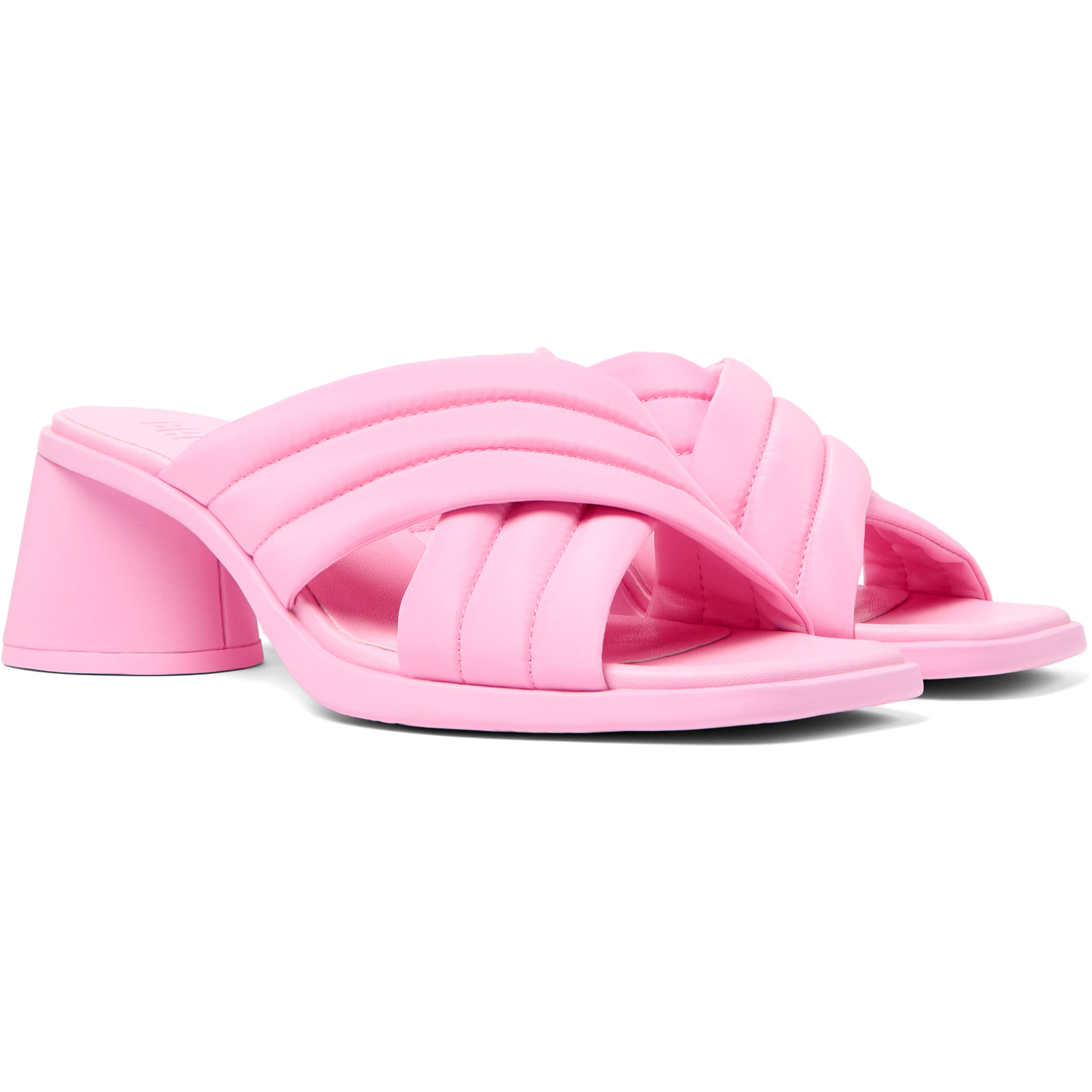 Sandalias - CAMPER Kiara - Rosa - Textil técnico (poliéster reciclado)