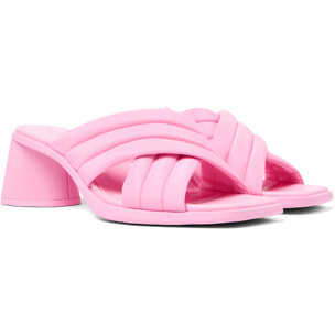 Sandalias - CAMPER Kiara - Rosa - Textil técnico (poliéster reciclado)