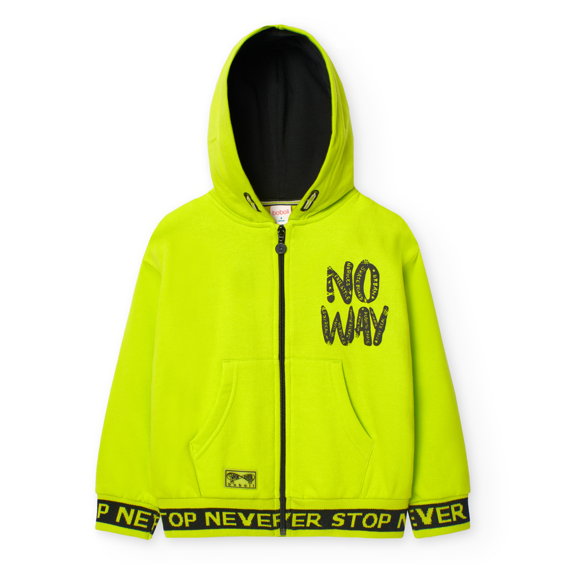 Chaqueta felpa de niño -BCI