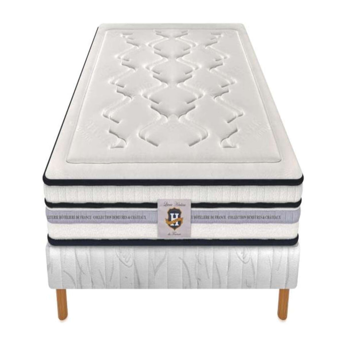 Ensemble Chambourcy - matelas 2 places + 1 sommier