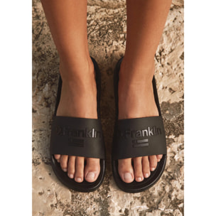 Chanclas Unisex Estilo Pala Marea en Negro
