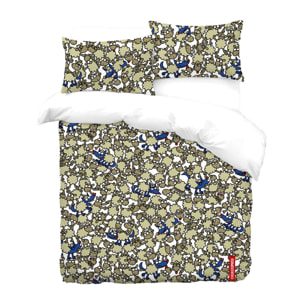 Funda nórdica Kukuxumusu Escondido Mix - 100% algodón -