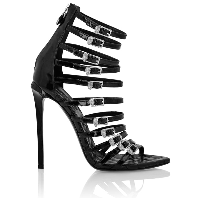PHILIPP PLEIN Sandals High Heels SKULL