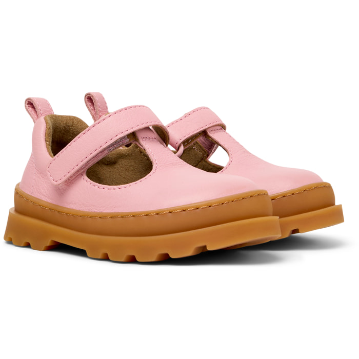 Bailarinas - CAMPER Brutus - Rosa - Cuero liso