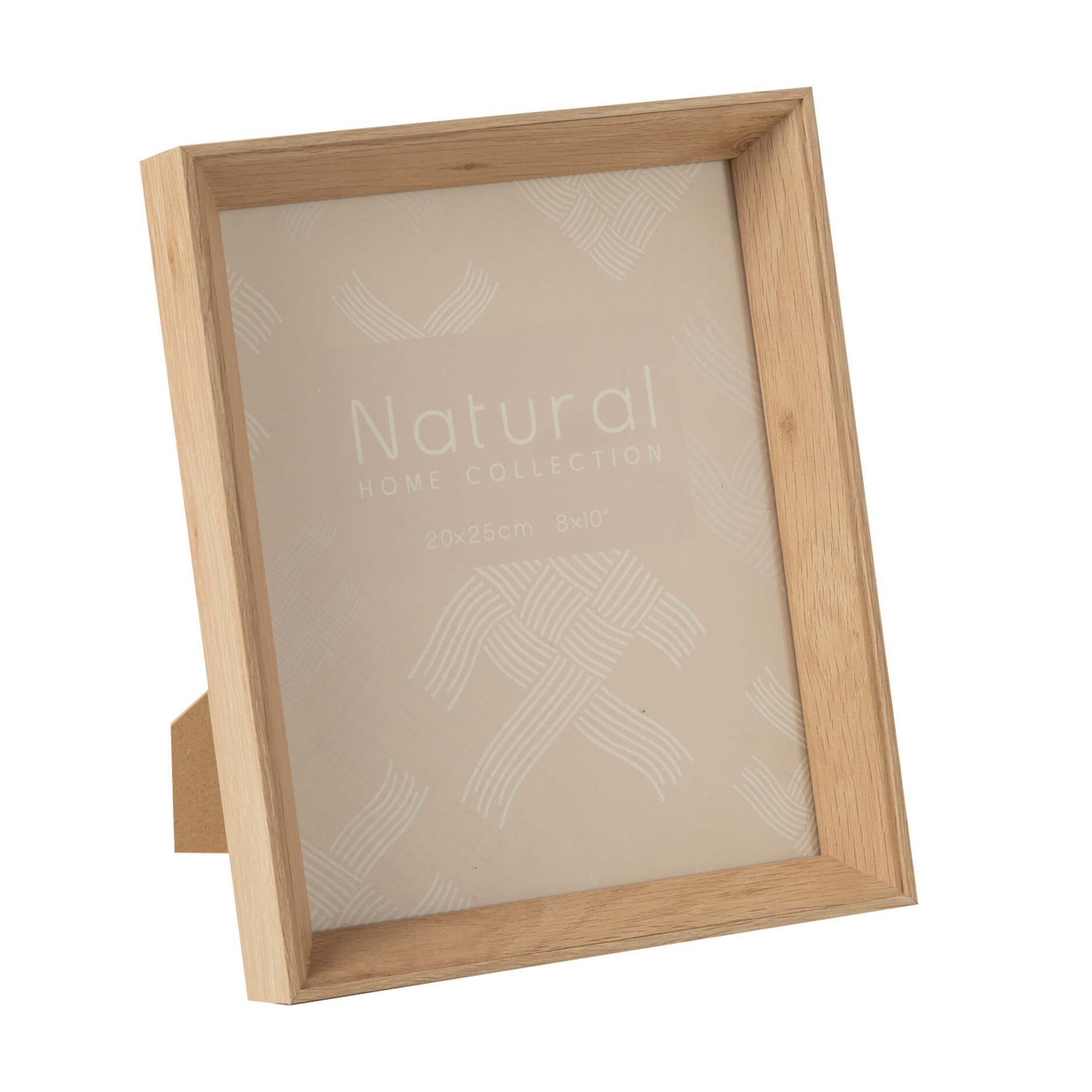 J-Line cadre photo Profondeur - bois - naturel - 2 pièces