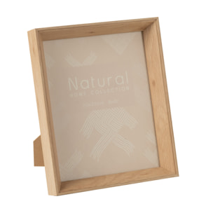 J-Line cadre photo Profondeur - bois - naturel - 2 pièces