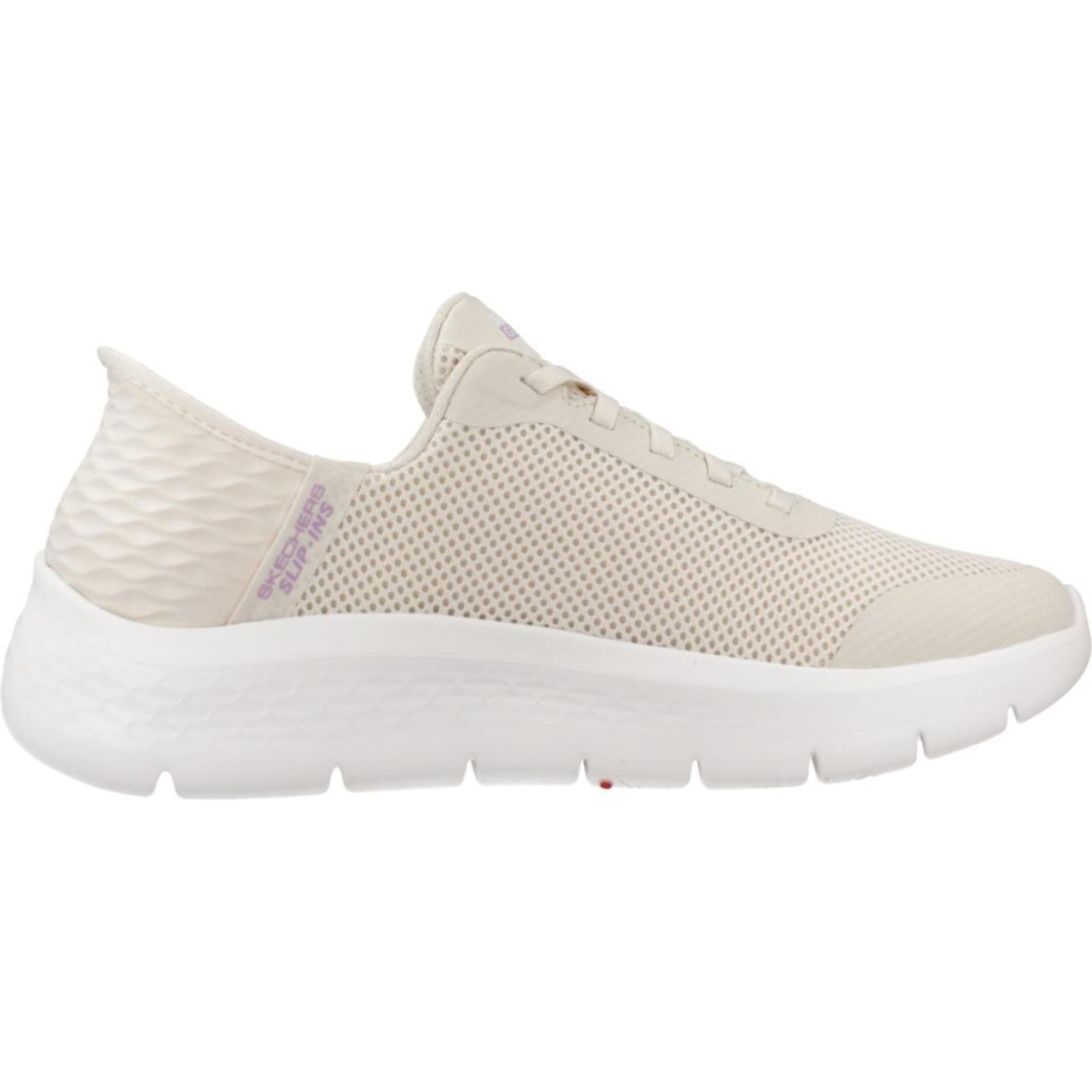 Sneakers De  Mujer Go Walk Flex Grand Entry Beis