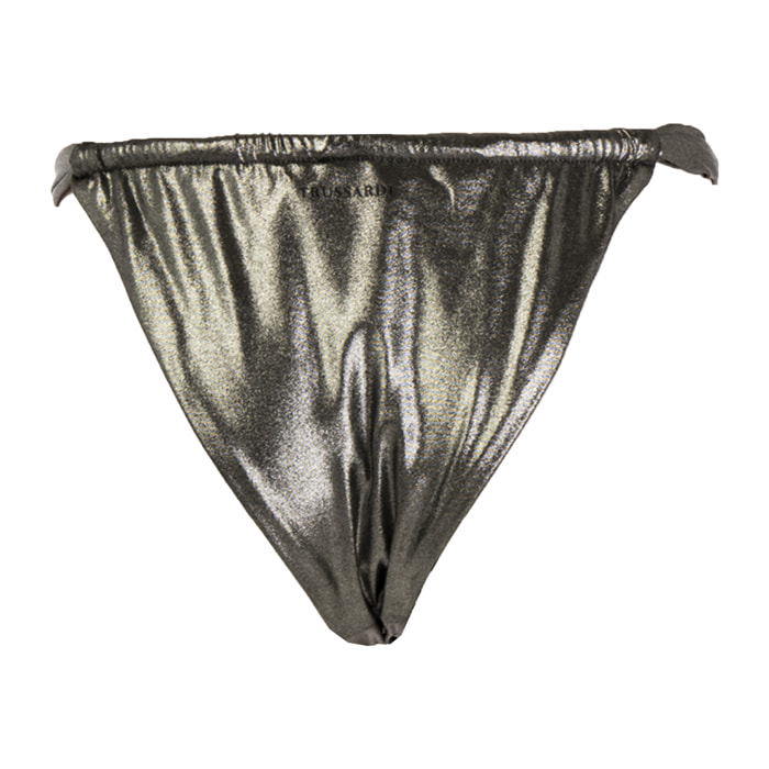 TRUSSARDI slip mare donna silver lux