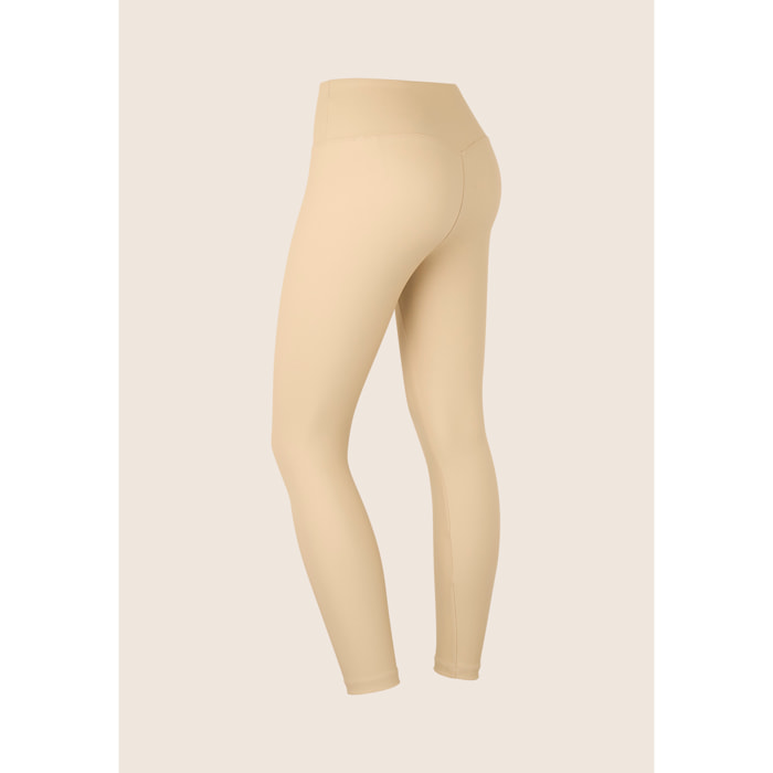 Leggings Vita Alta 7/8 in Tessuto Tecnico