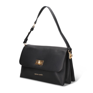 Borsa a spalla da donna - Modello Lisandra Pro - Pelle vegana PU - 25.0 x 17.0 x 10.0 cm