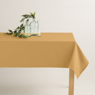 Nappe anti-tâches 100% coton Kahu Ocre