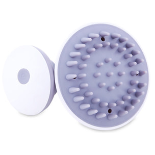 Pettine elettrico vibrante massaggiatore con 3 intensità, speciale per il cuoio capelluto.